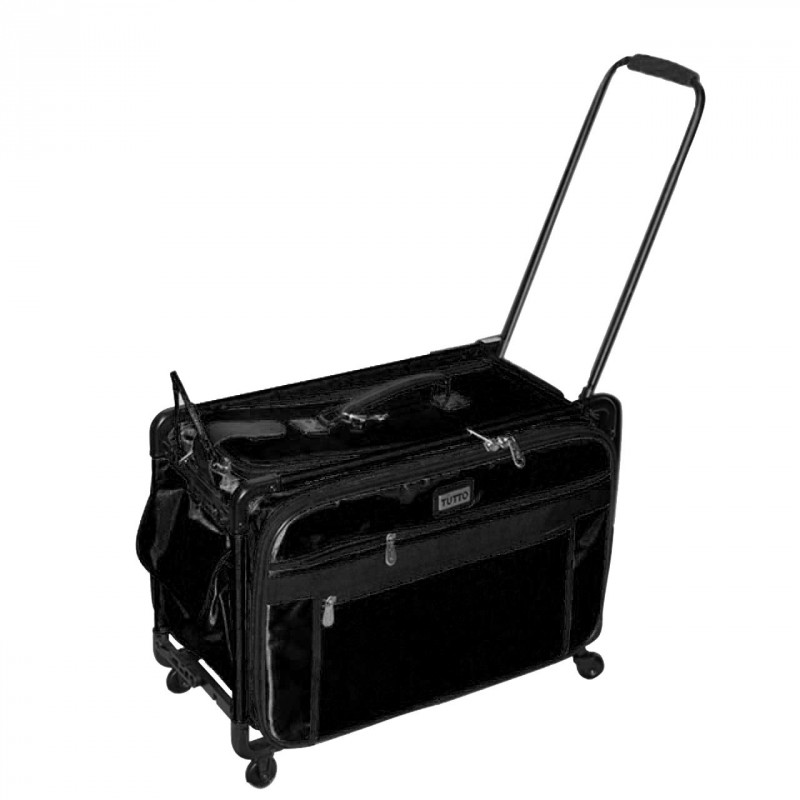 Valise à roulettes Tutto XL renforcée avec des arceaux pour machines à  coudre, surjeteuse et ScanNCut