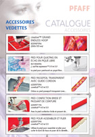 Catalogue accessoires PFAFF