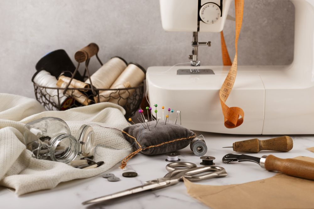 organisation du bureau de couture