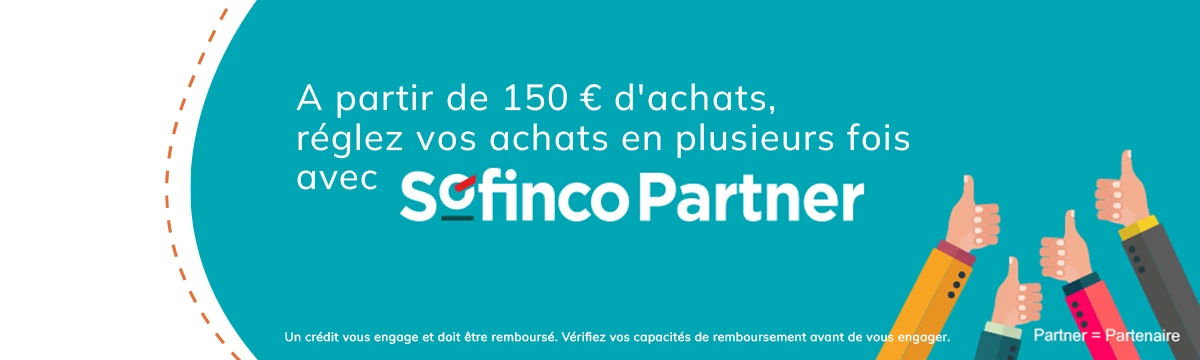 Payez en plusieurs fois avec Sofinco