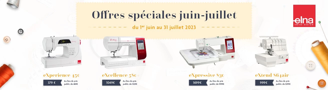 Offres spéciales juin-juillet