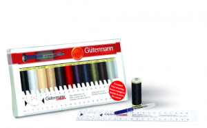 Set de 11 bobines   règle   découd-vite