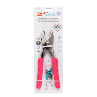 Prym love pince vario fuchsia   outils color snaps Pince et outils à percer pour 3 et 4 mm de diamètre. PRYM