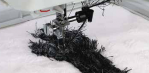 Kit pour broderie avec brosse métallique Elna