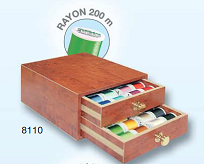 COFFRET EN BOIS RAYON 200 m