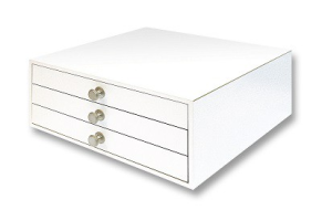 Coffret blanc pour bobines 1.000m COTONA N°50