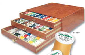 Coffret bois pour bobines 100m AEROFIL