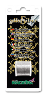 GoldenSilver couture et broderie fil (Silver) 100m