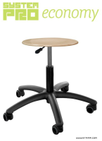Tabouret industriel sur roues