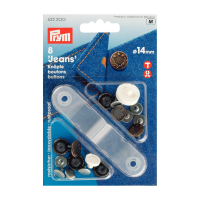 Boutons jean 14mm vieux cuivre