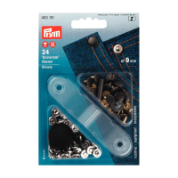 Rivets jean's Universal 9mm   outil / Argent Acier antique