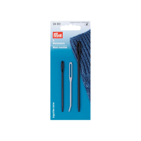 Aiguilles laine plastique assorties
