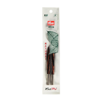 Pointe d'aiguille tricot KnitPro bois natural n°6