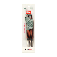 Pointe d'aiguille tricot KnitPro bois natural 12cm n°12