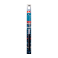 Crochet acier avec manche souple pour soie et coton