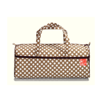 Sac à ouvrage polka dots beige