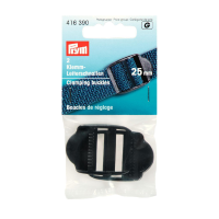 Boucle de reglage plastique 25mm noir