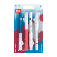 Crayon craie   brosse coloris assortis
