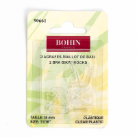 Attache de maillot de bain 18mm transparent