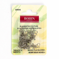 Agrafe de couture x20 Taille n°6 Acier doux