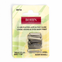 Agrafe plate jupe et pantalon Taille 25mm x3