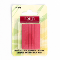 Craie tailleur minéral rouge