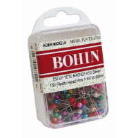 Epinge tête nacrée x150 Coloris assortis (1/4