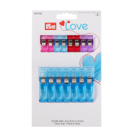 610180 Pinces à tissus PRYM Love ( 8X 2.6cm et 7X 5.5cm)
