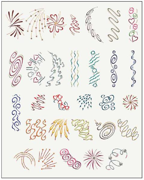 CD 458 Sparkle Embroideries