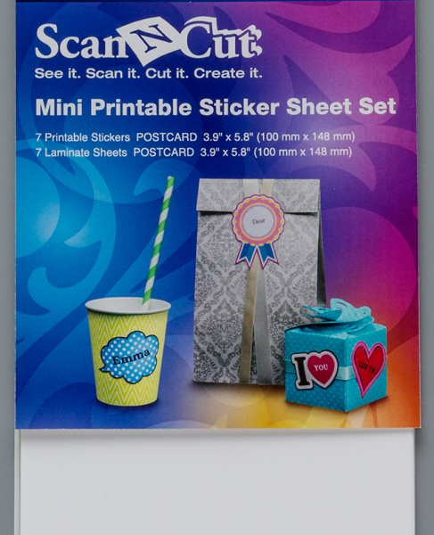 jeu feuilles mini autocollants imprimables