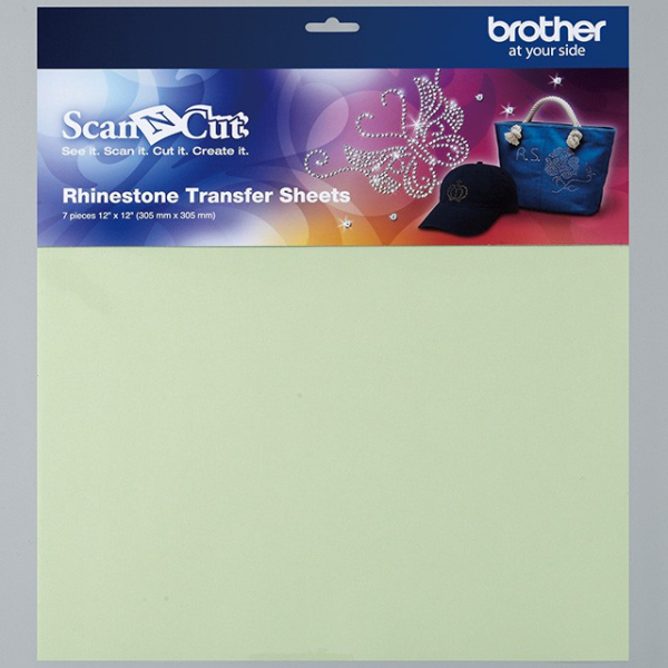 Jeu de feuilles de transfert pour application de strass