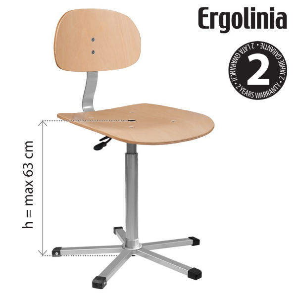 Chaise rotative industrielle