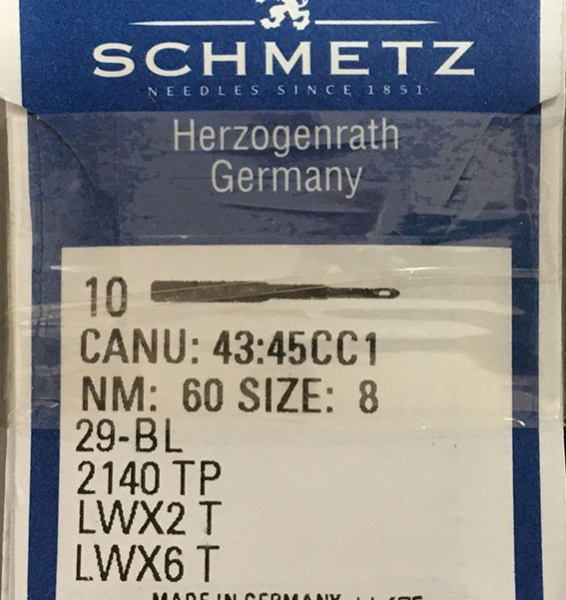 Aiguille LWXT6 T Schmetz
