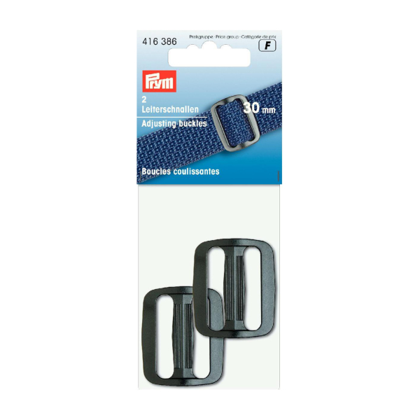 Boucle coulissante plastique noir