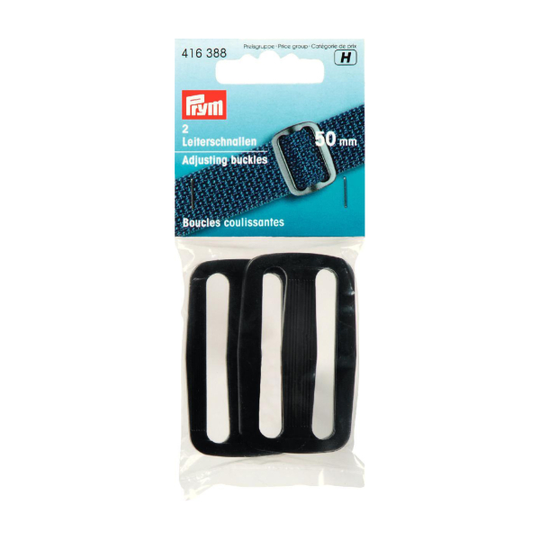 Boucle coulissante plastique noir