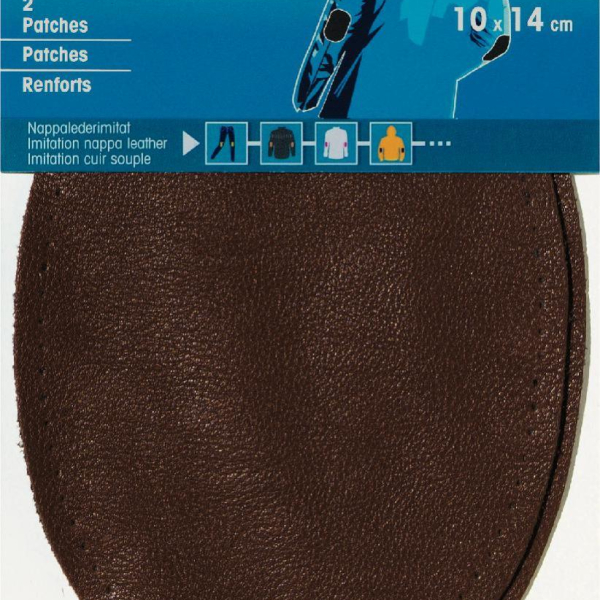 Coudes imitation cuir souple 10 x 14 cm