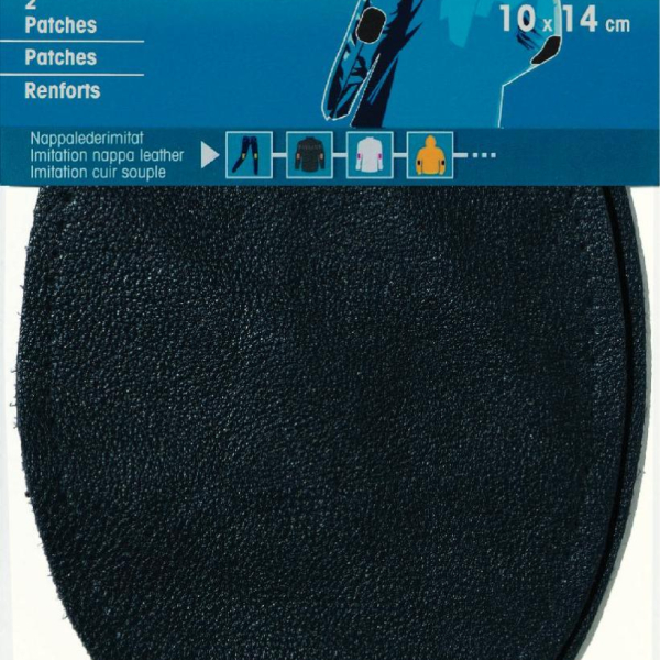 Coudes imitation cuir souple 10 x 14 cm