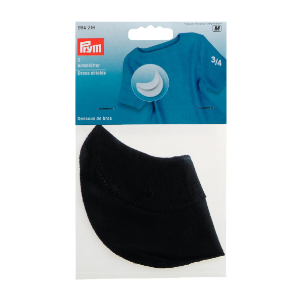 Dessous et bras 100% coton Noir