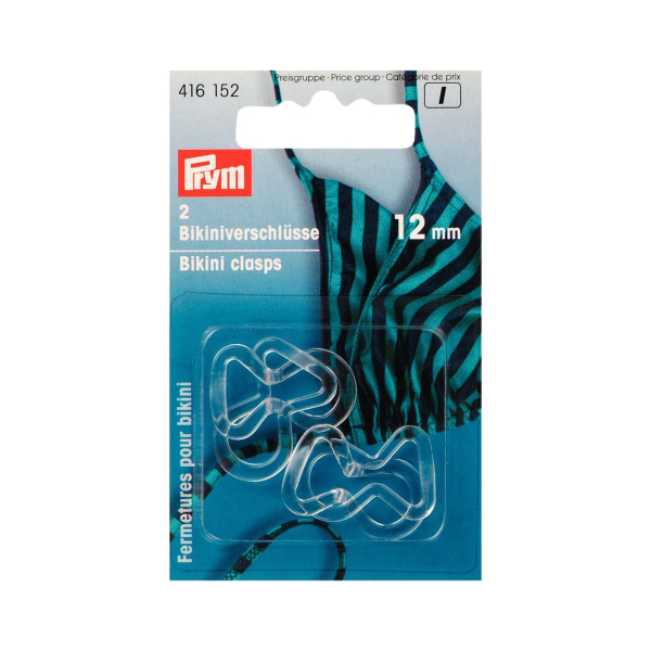 Attache de maillot de bain transparent