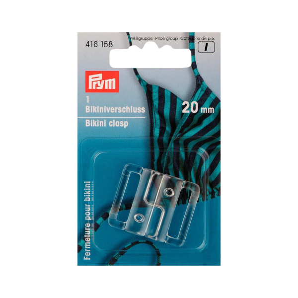 Attache de maillot de bain transparent