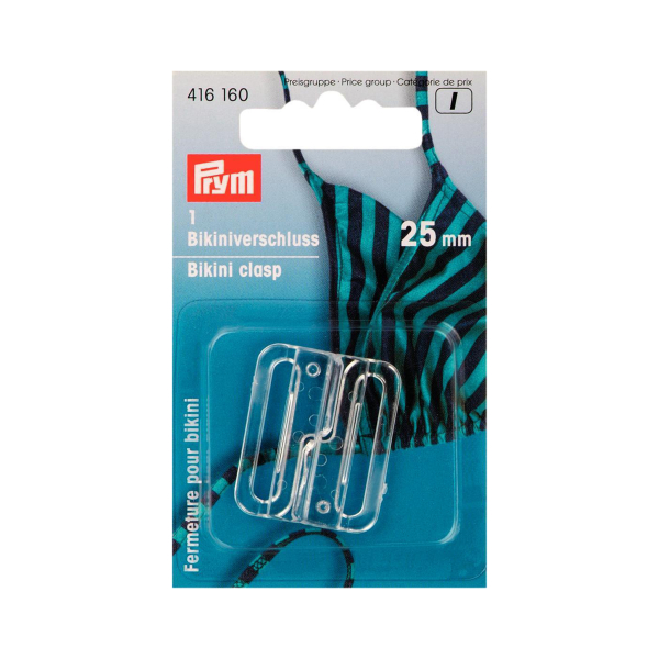 Attache de maillot de bain transparent