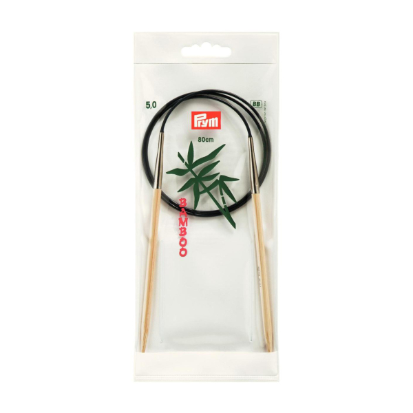 Aiguilles à tricoter bambou circulaire n°5
