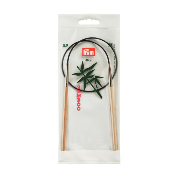 Aiguilles à tricoter bambou circulaire n°5