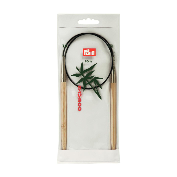Aiguilles à tricoter bambou circulaire n°7