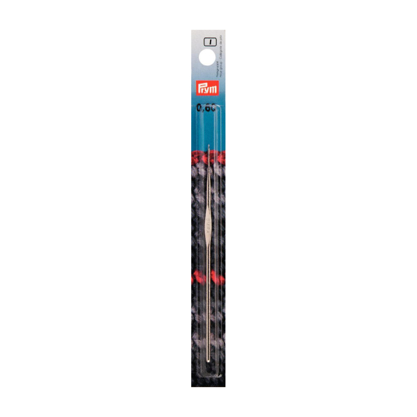 Crochet acier pour soie et coton