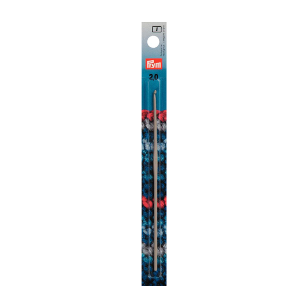 Crochet aluminium pour laine 15cm