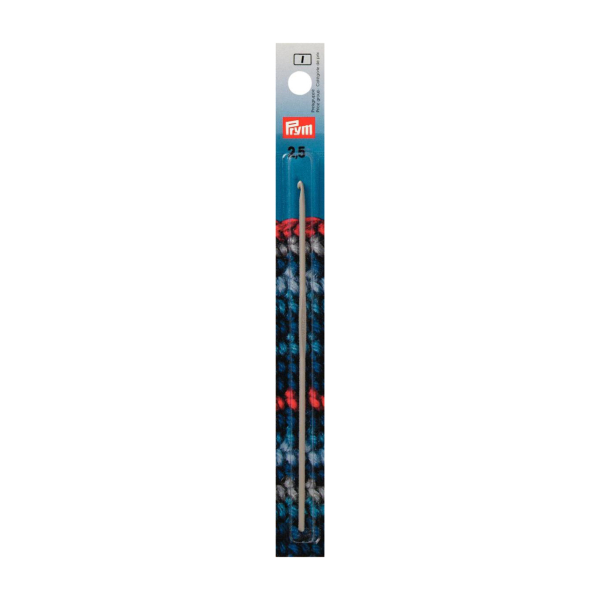 Crochet aluminium sans manche pour laine 15cm