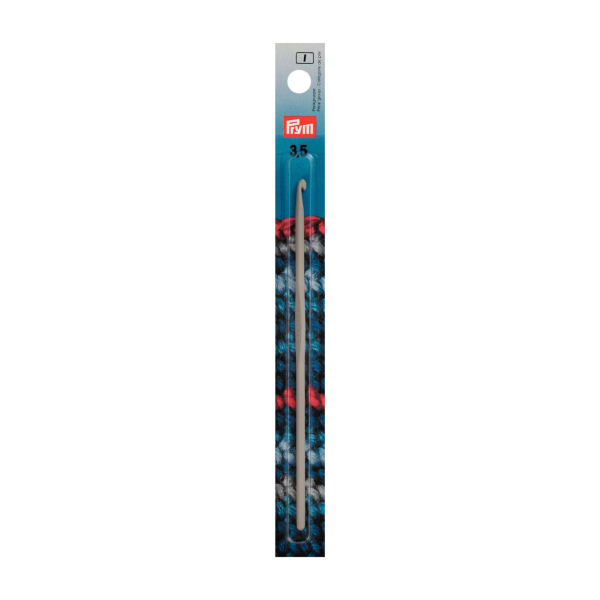 Crochet aluminium sans manche pour laine 15cm