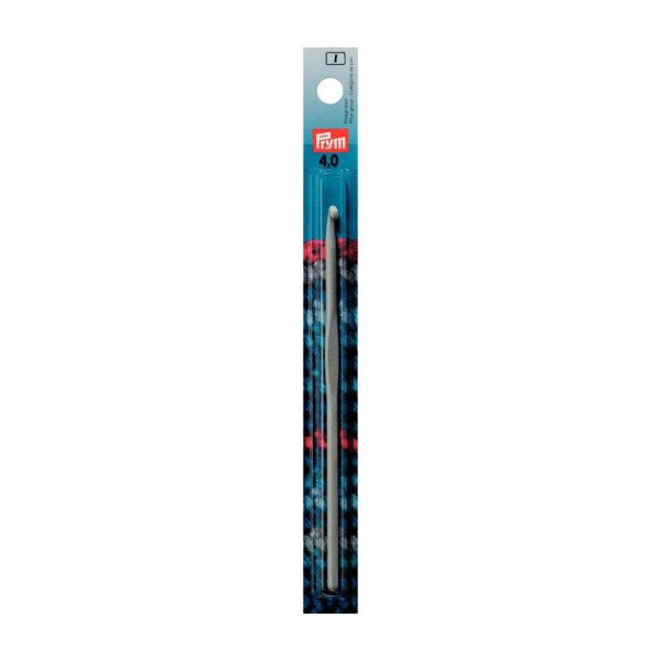 Crochet aluminium sans manche pour laine 15cm