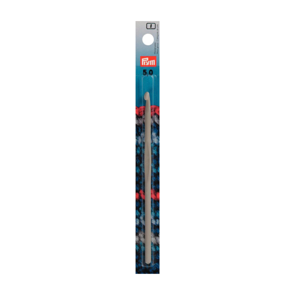 Crochet aluminium sans manche pour laine 15cm